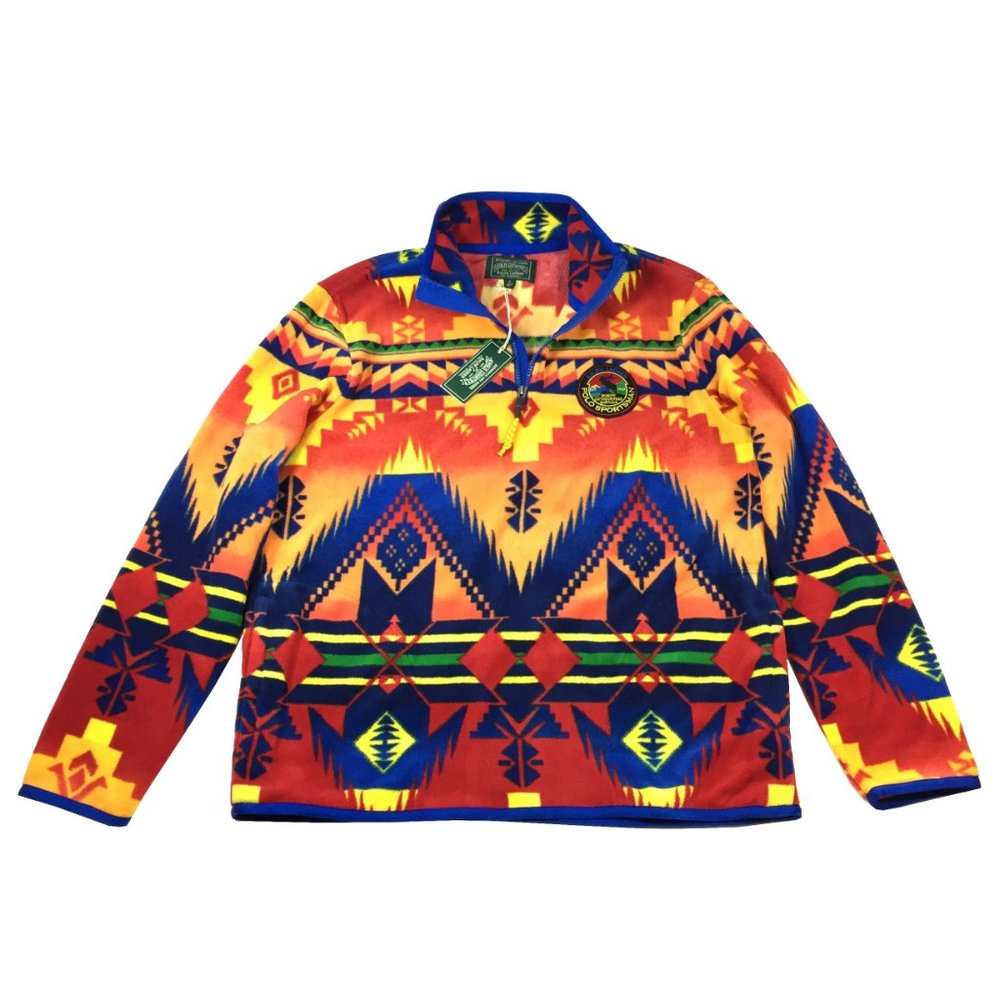 Polo Ralph Lauren Vibrant Zip-Up Sweater